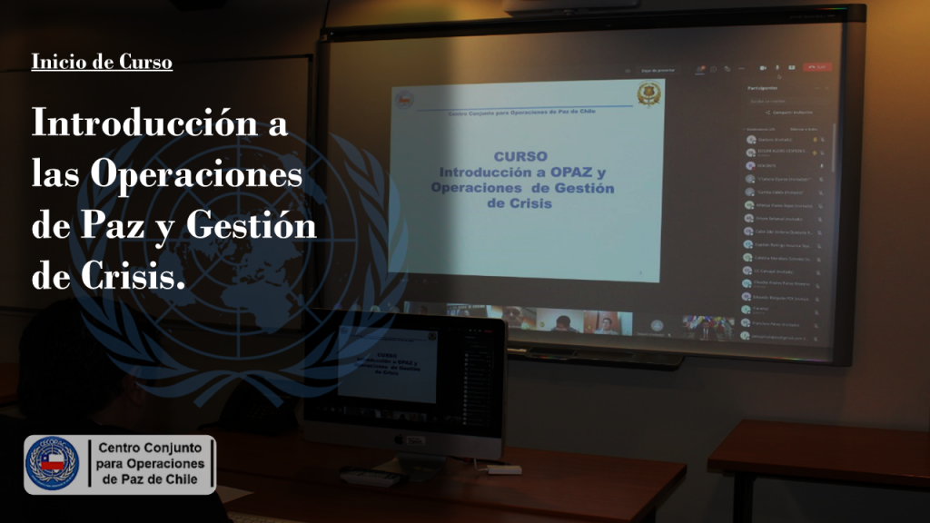 Curso Introducción a las Operaciones de Paz y Gestión de Crisis